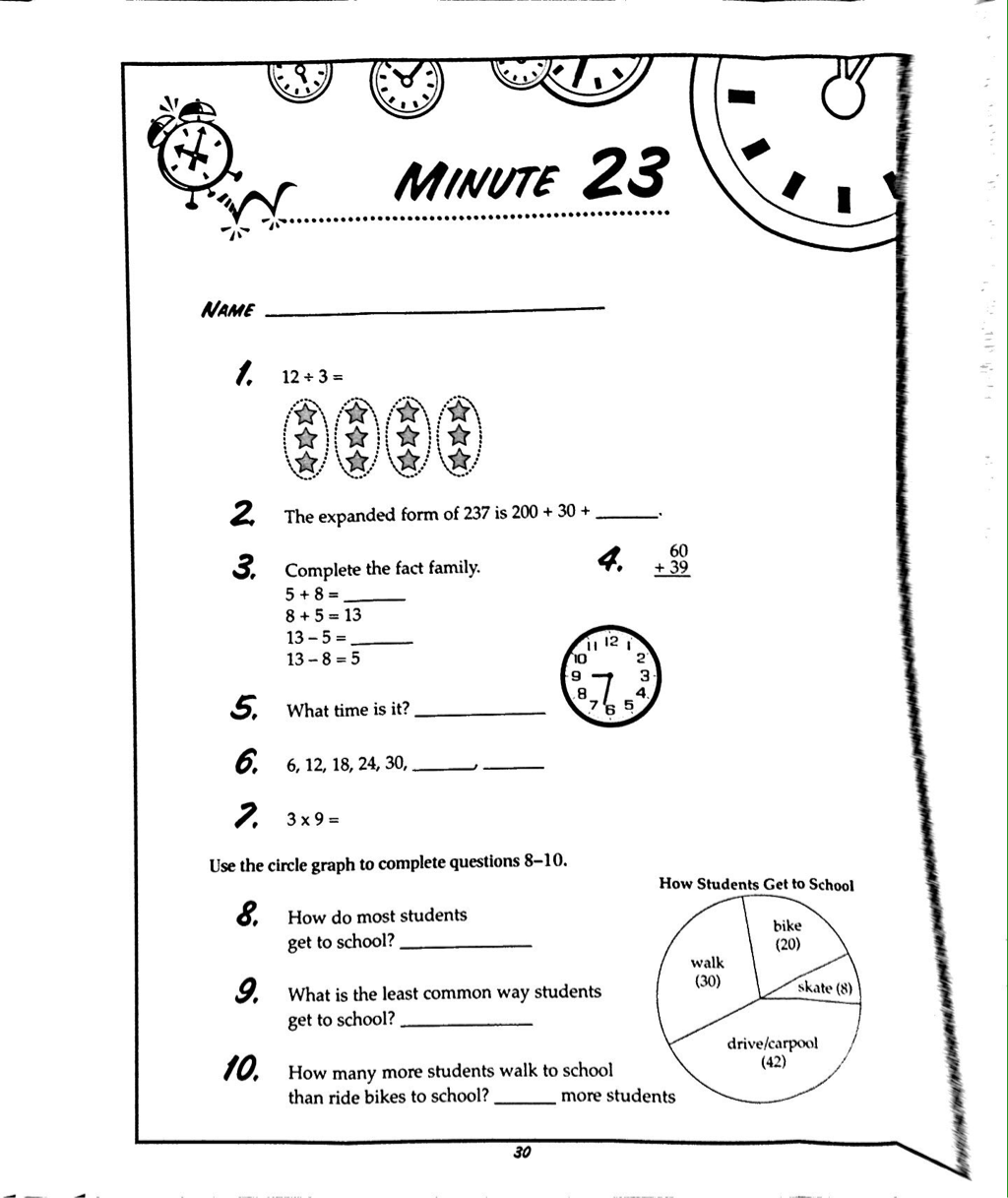 math minutes Gallery